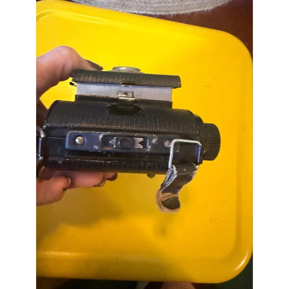 Vintage Ansco Clipper Folding Camera Black Art Deco 616 Film Retro Photography